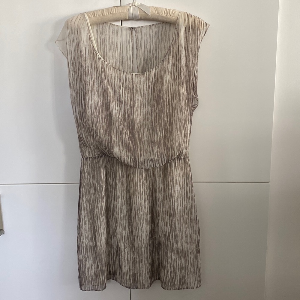 Alice+Olivia Gray Mini-Dress